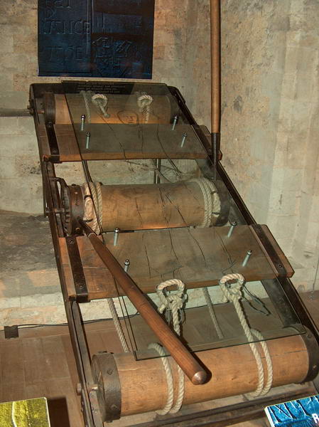 Rack for torturing traitors:-)