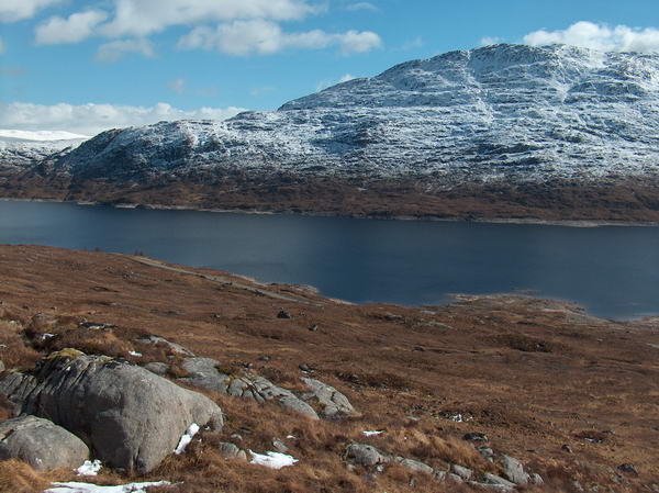 Another loch and mountain, we're getting used...