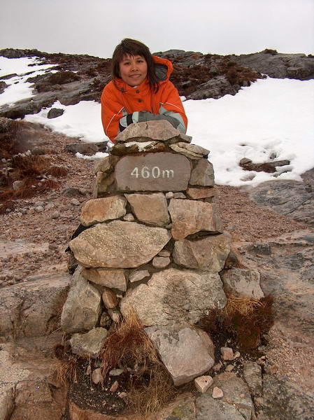 That's quite amazing, 460 metres elevation is basically like nothing, but somehow in Scotland it's enough to make a "mountainy" feeling (plus we started close to zero)