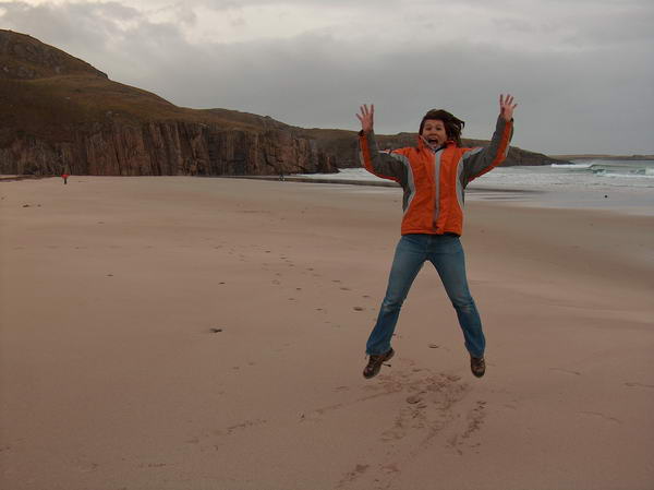 Did she spot a rat:-)?