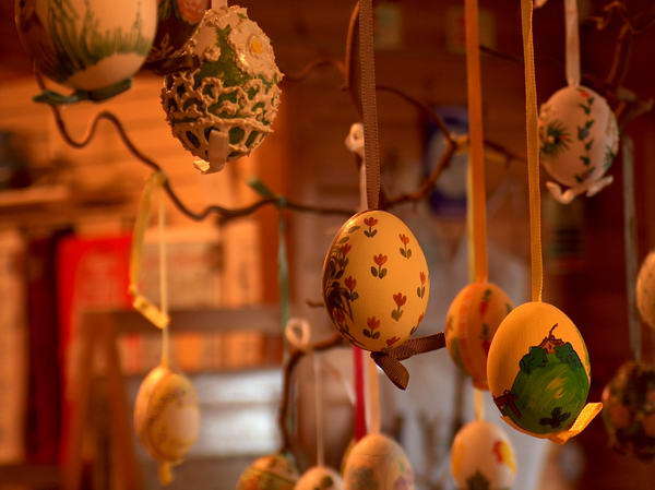 Easter eggs sold in the Visitor's Centre