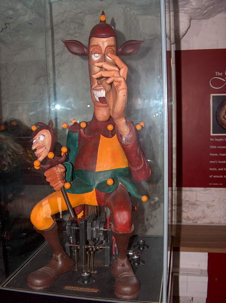 Wooden clown