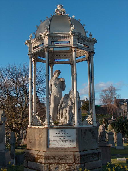 This is actually a tombstone on a nearby cemetery