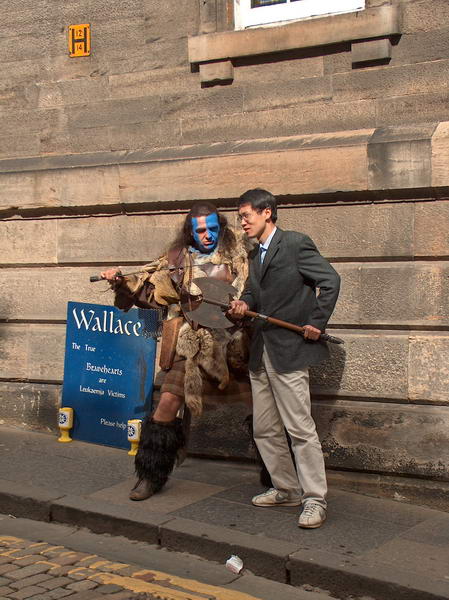 You can take picture with "authentic" William Wallace;-)