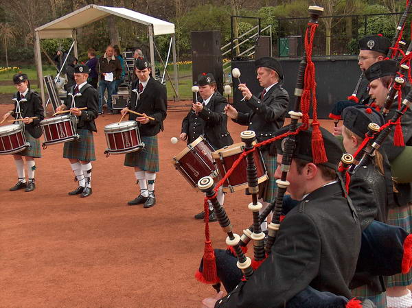 Bagpipes band