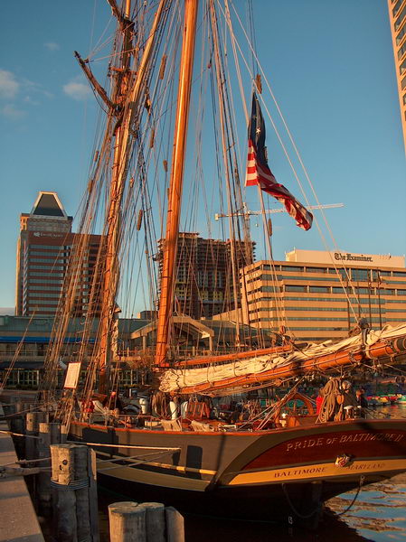 Plachetnice Baltimore Pride II: funkční kopie clipperu z počátku 19. století