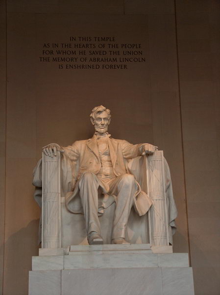 Kamenný Abraham Lincoln