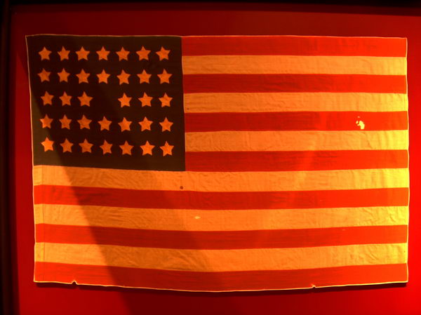 Vlajka USA když měly jenom 34 států