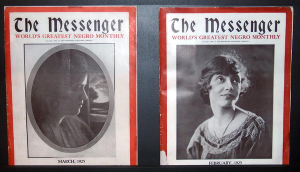 Černošský magazín z 20. let, kdy se zřejmě ještě běžně používalo slovo "negro"