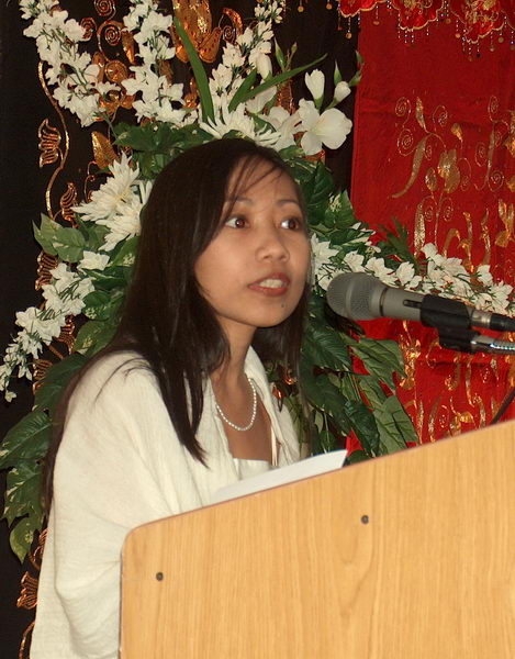 Ana is this evening's coordinator and does a great job