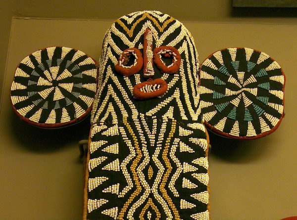 Ceremonial mask from Africa, I believe
