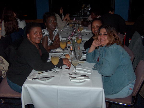 Ladies from Africa and Pakistan