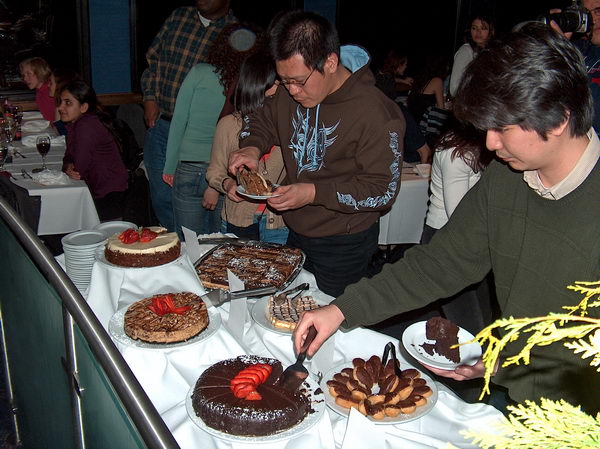 Energy must be replenished often (by delicious choco cakes;-)