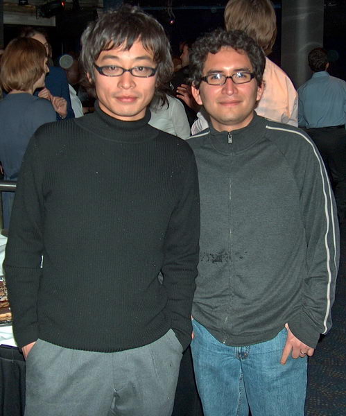 Smart guys (they have glasses, don't they?) Yusuke and Marx