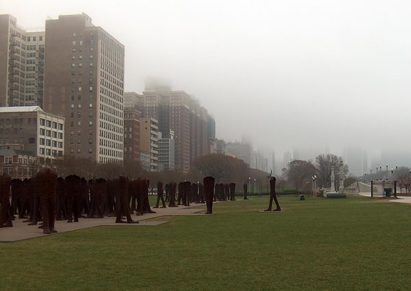 Fog on Chicago