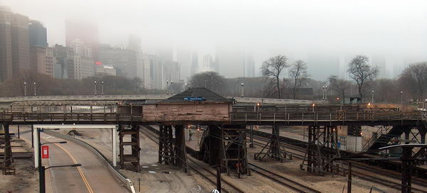 Fog on Chicago