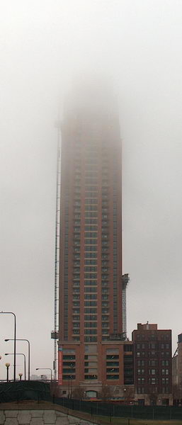 Fog on Chicago