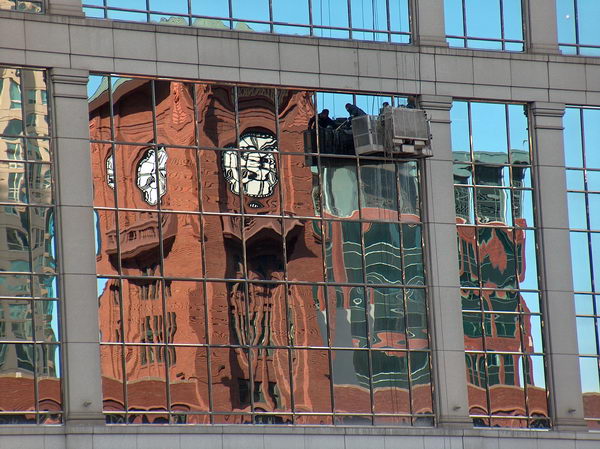 Building reflection