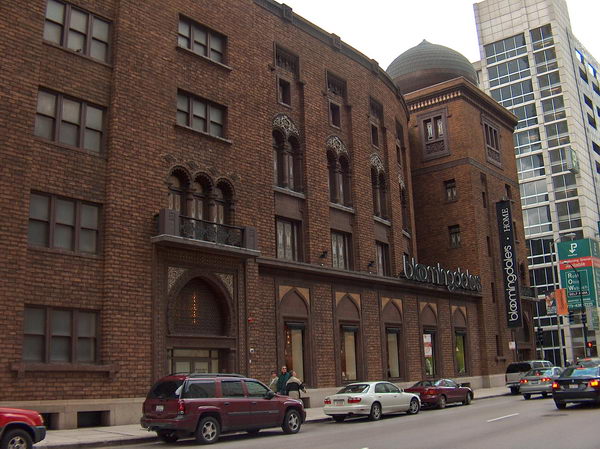 Medinah Temple, built in 1912, now hosts huge furniture shop:-/