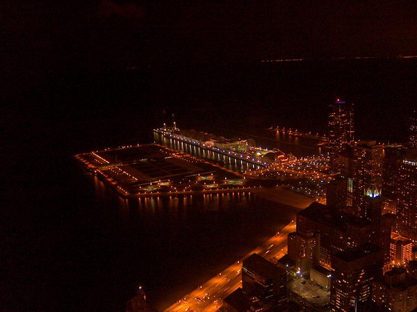 Navy Pier from Hancock