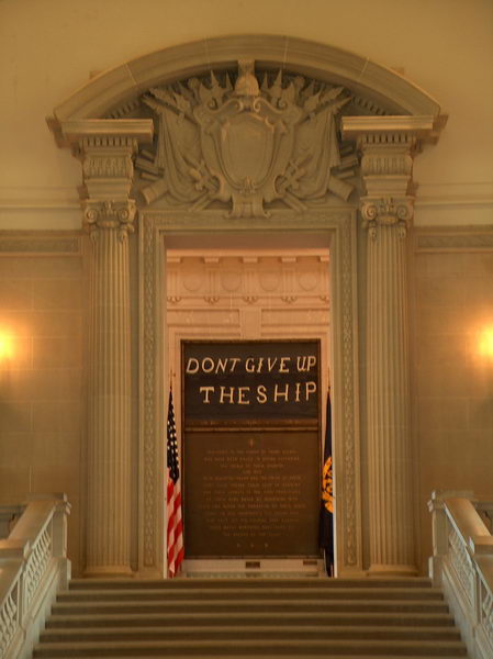 Don't give up the ship!