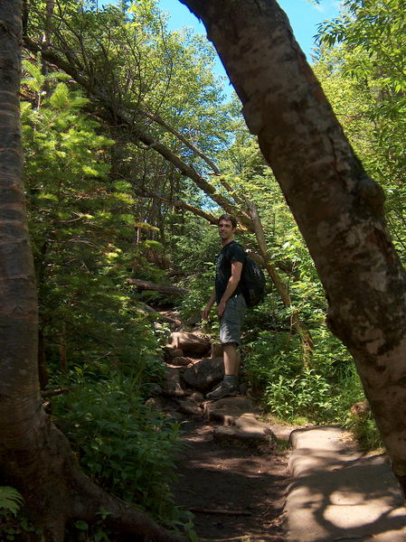 First it was quite an easy walk