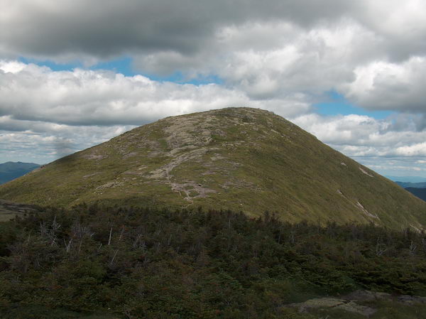 But we are rewarded by more views: Mt Algonquin from which we just came here