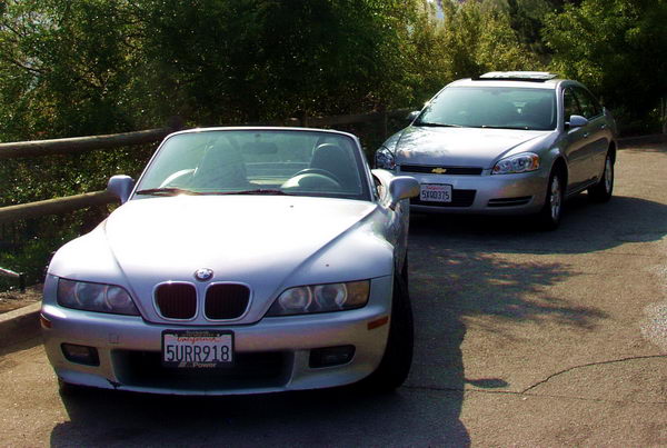 This is our car;-) To explore LA by car is really useful.