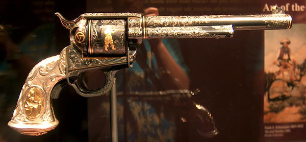 Interesting exhibition of guns