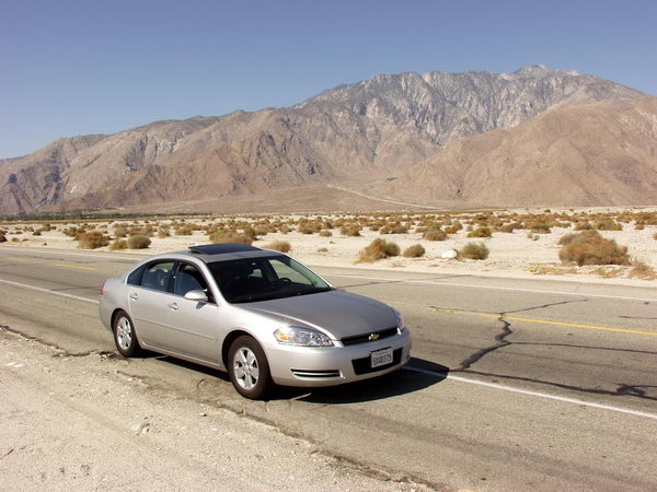 Our car - we rented it, didn't buy it, so we didn't name it as in Australia or NZ