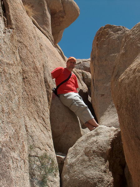 I didn't bring falling pad so I only went as high as this:-)