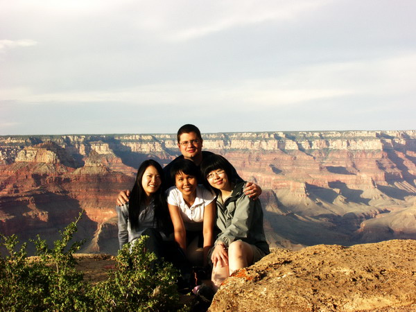 The whole group: J+I+S+O