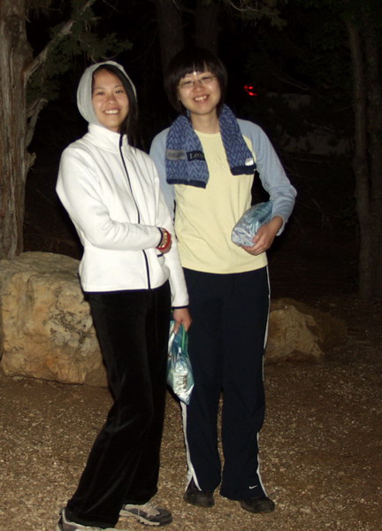 On the way to lavatory