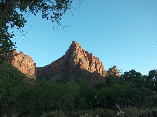 We arrived shortly before sunset