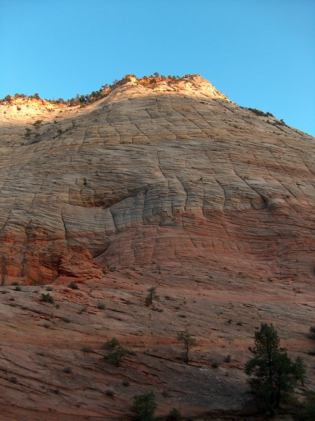 ...a rock with horizontal and vertical cracks so it looks like checkerboard