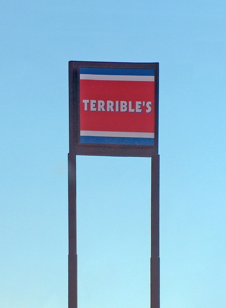 Terrible's - don't blame us if you get petrol here and your car dies. We told you!