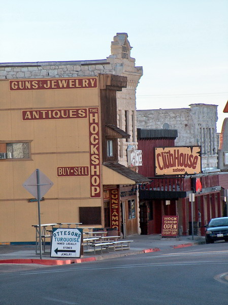 This is a good combination: Guns and jewelry. One can only imagine how this business operates;-)