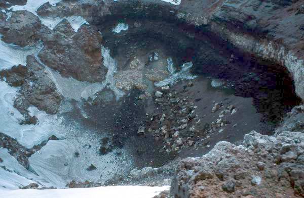 Kráter sopky Mt. Ngauruhoe