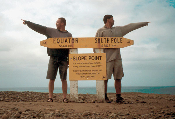 Slope Point (nejjižnější bod)