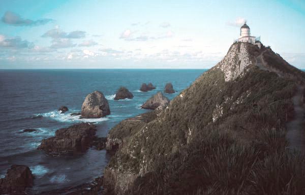 Maják na Nugget Point