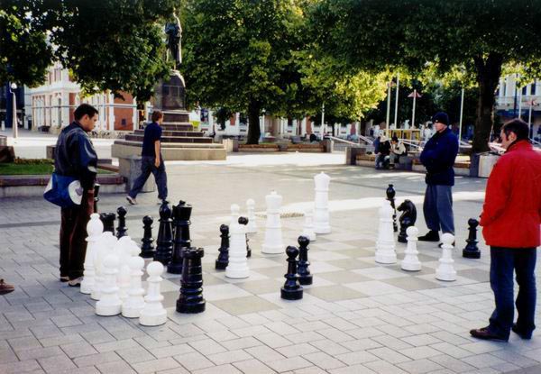Nehybný street performer - Gargoyle